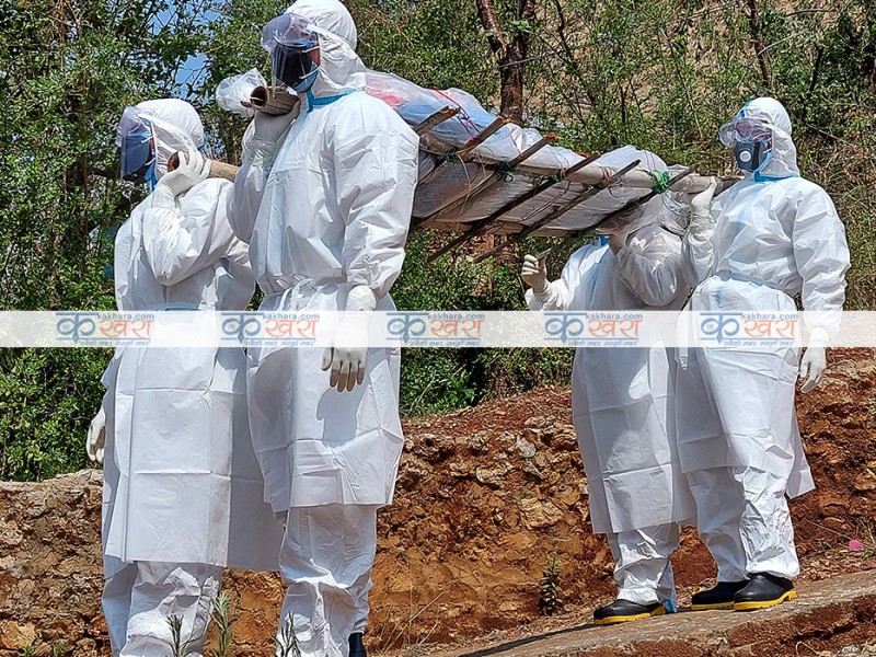 रुकुम पश्चिममा अर्का एक कोरोना संक्रमितको मृत्यु, मृतककाे संख्या ५ पुग्याे